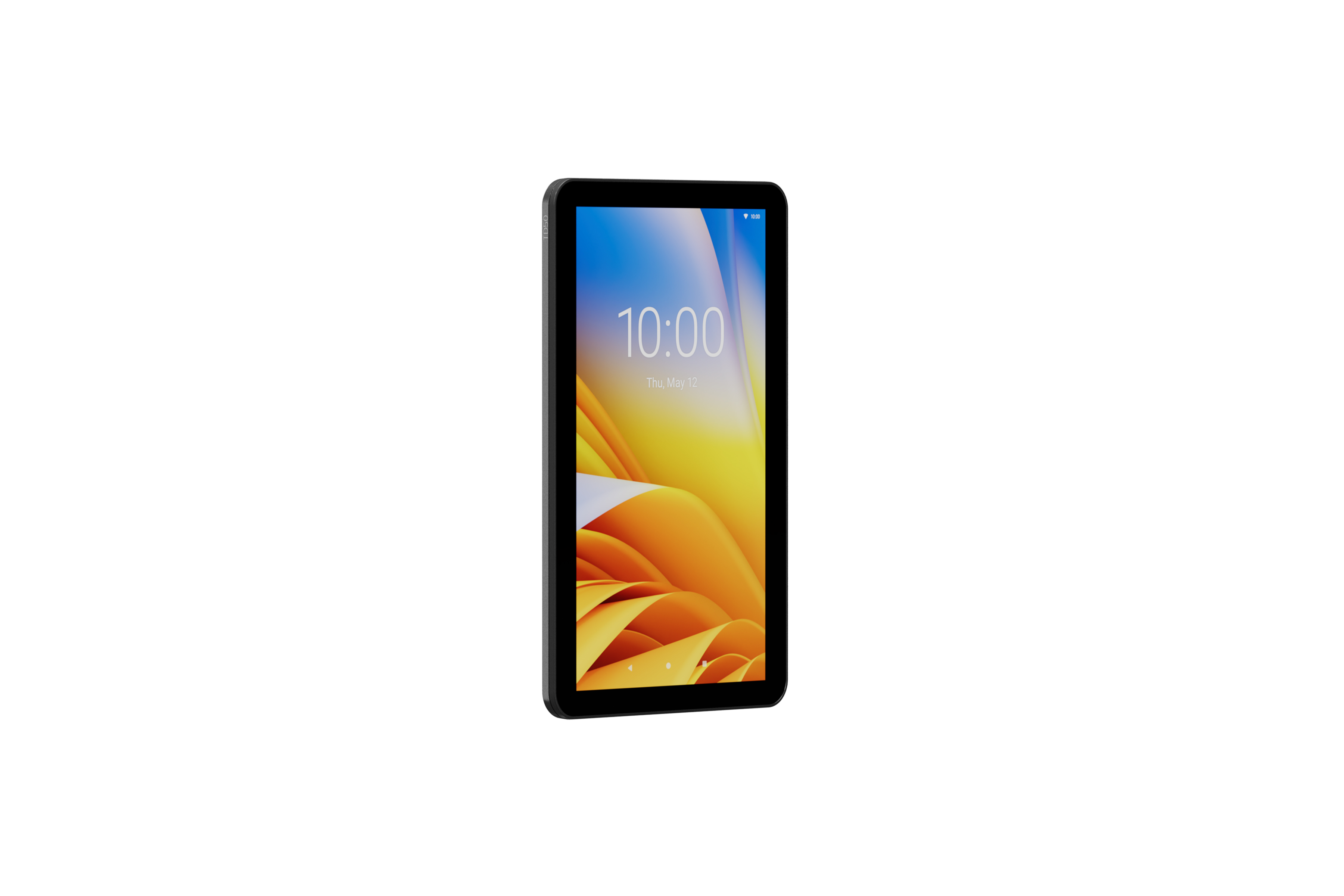 tela touch complementar, pensada para interações assistidas